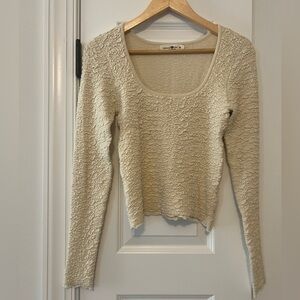 NATURAL LIFE Danielle Long Sleeve Top Size Medium